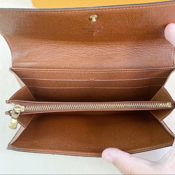 💎✨SARAH WALLET✨💎Louis Vuitton Monogram Authentic - Picture 5 of 8